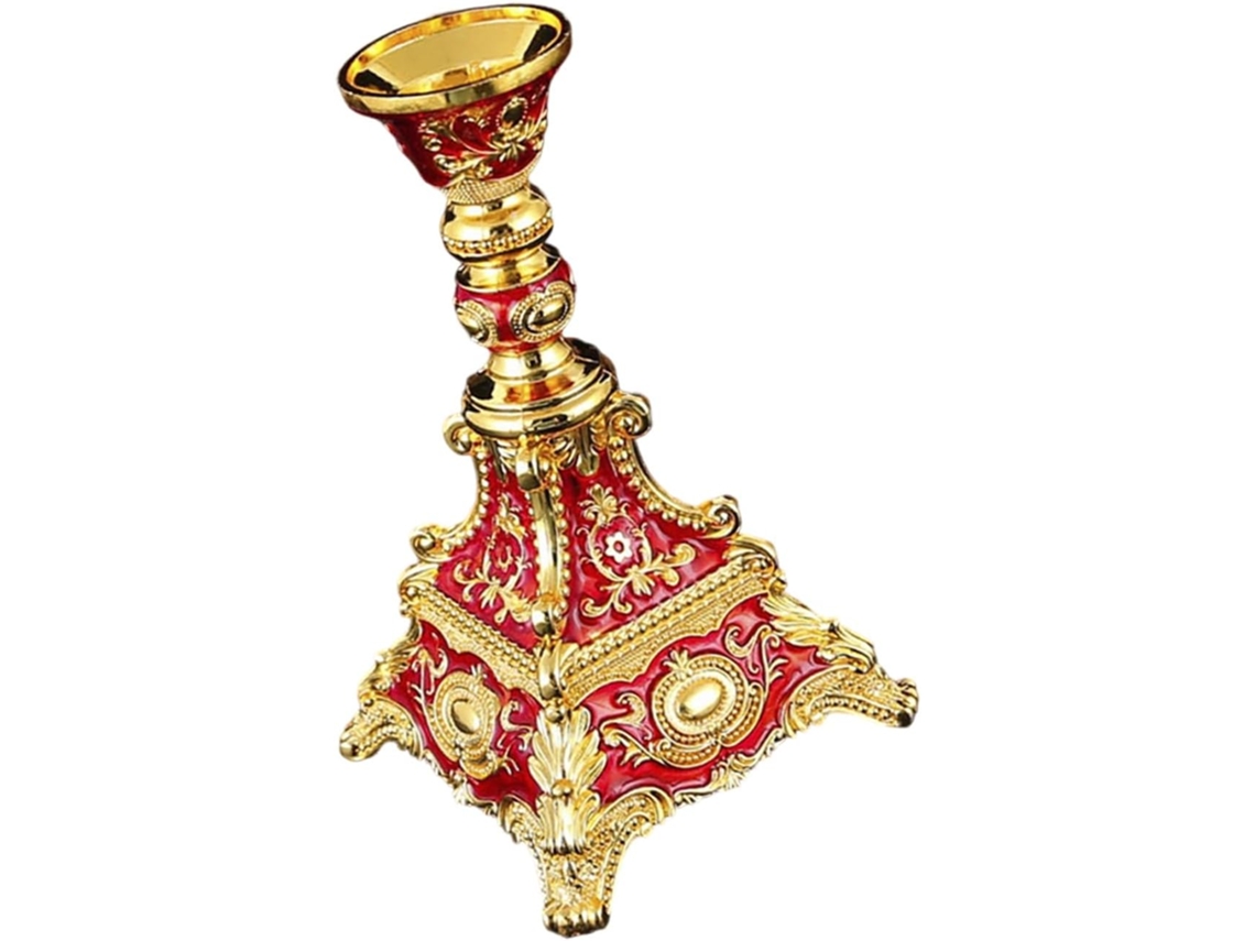 Castiçais Antigos Europeus Em Liga De Zinco, Com Suporte Para Vela, Para Centros De Mesa E Festas