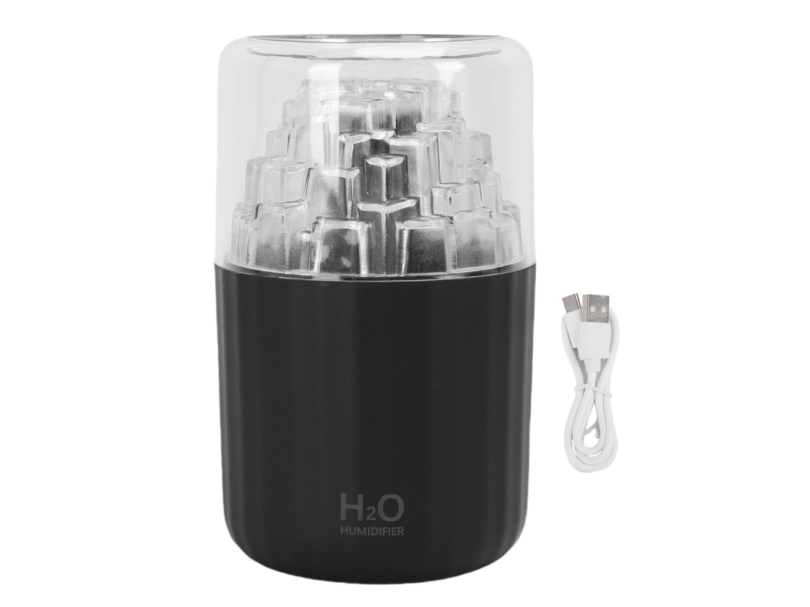 Laxiscreed Umidificador Compacto Silencioso Com Aromaterapia Para Uso Em Mesa, Casa E Automóvel