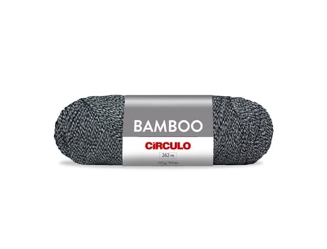 Fio De Crochet Circulo Bamboo 200g Preto 8990