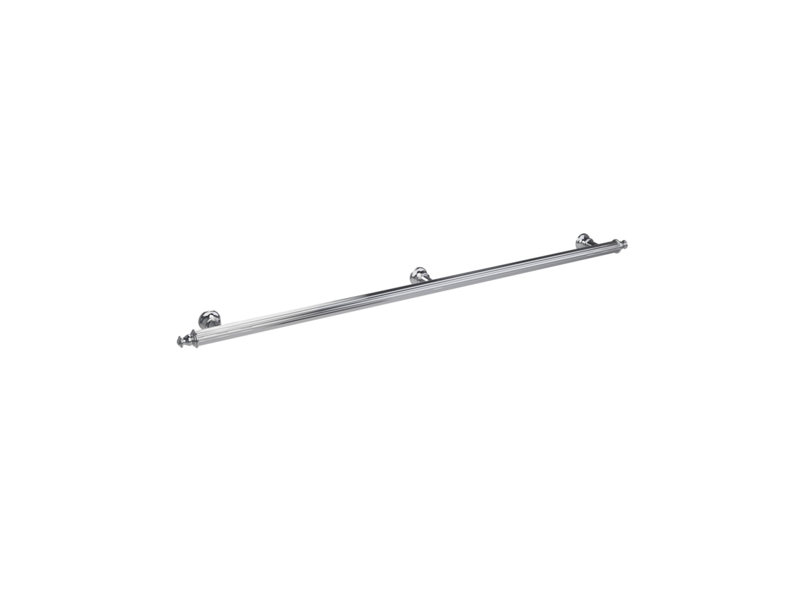 Puxador para Móveis HARDWAREXCHANGE em Zamac com 448mm, Cromado Polido, conjunto de 6