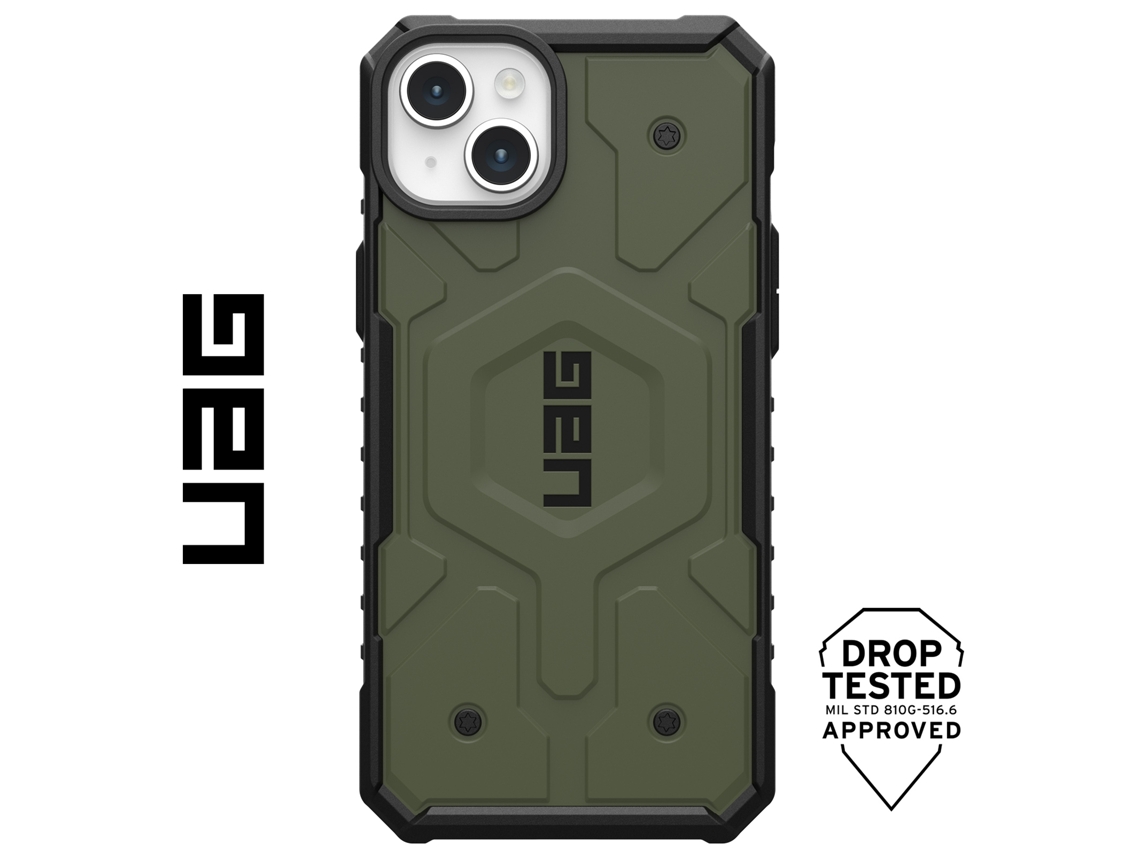 Capa para iPhone 15 Plus UAG Silicone Verde