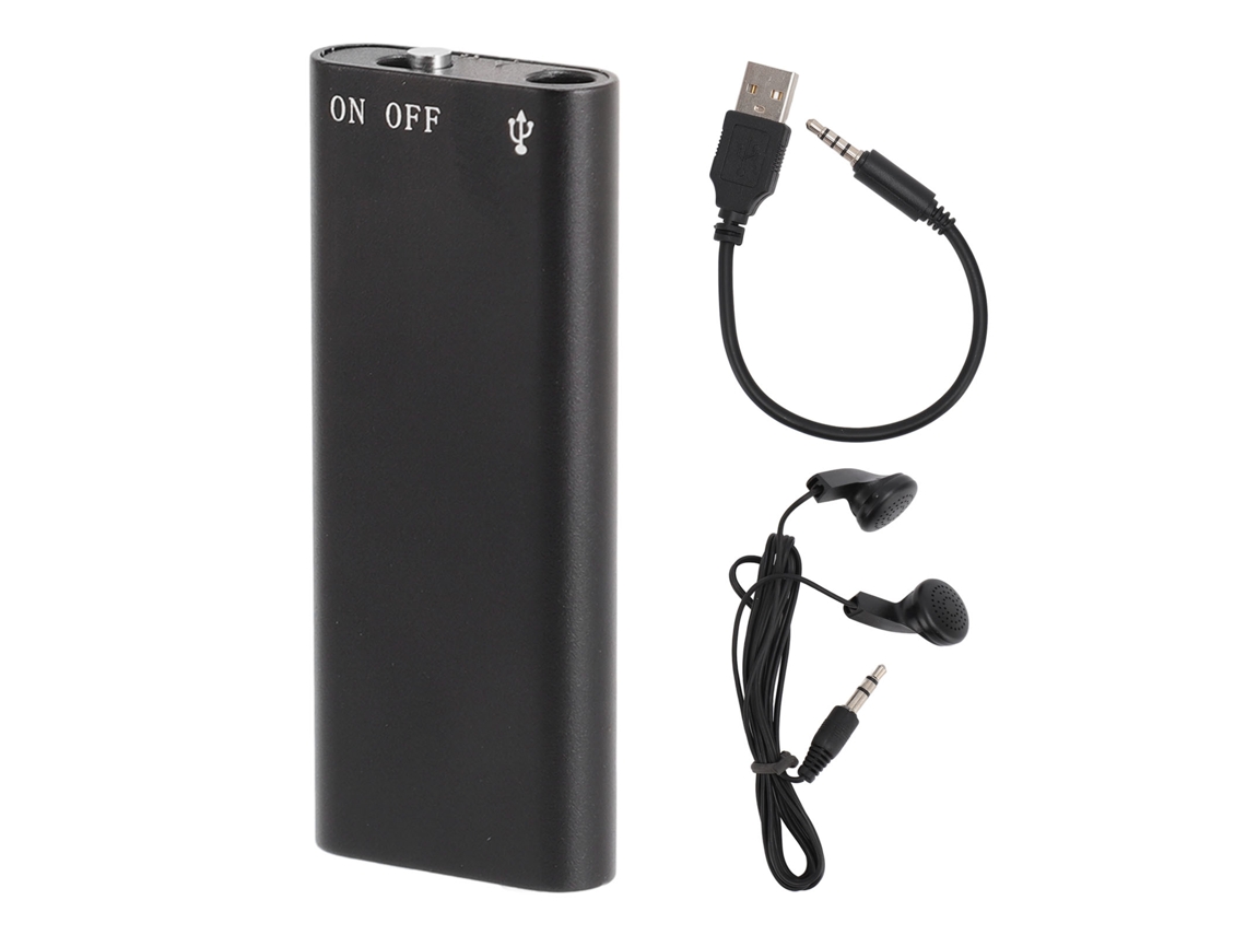 Reprodutor Mali Mp3 Mini com Cancelamento de Ruído 16gb