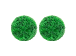 Vidaxl Bolas De Buxos Artificiais 2 Pcs 22 Cm