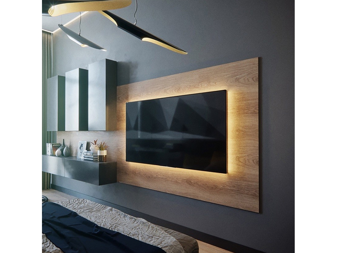 Fita de Luz Led Monocromática Usb para Decoração de TV e Armário | S/MARCA