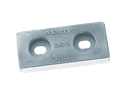 Ânodo Do Casco Prateado 127 Mmmartyr Anodes