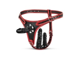 Fetish Collection - Triple Dildo Strap-on Harness