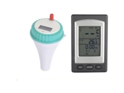 Dispensador de Cloro com Termômetro para Piscinas AQUAFORGE
