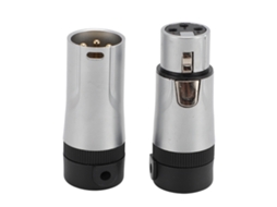 Conector Mini Xlr LAXISCREED Adaptador Áudio