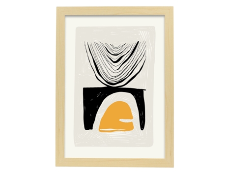 Póster Artemante NACNIC Pop. Ilustrações artísticas modernas gentias para decoração de interiores.