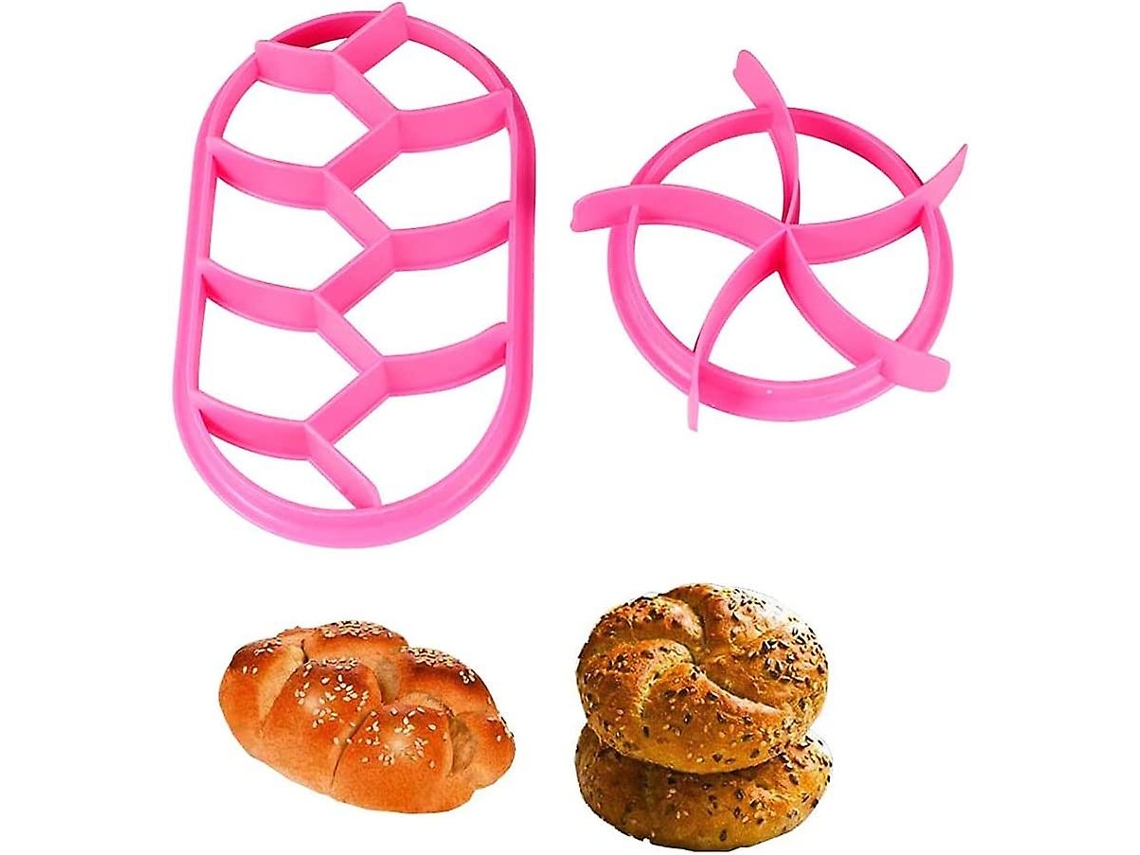 Conjunto De 2 Peças De Prensa Para Pão, Em Plástico, Estilo Alemão, Para Uso Doméstico, Confeitaria E Organização Da Cozinha