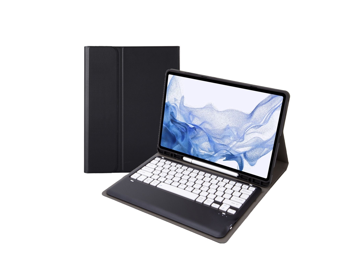 Capa de Teclado Bluetooth XIAOMOYU para Samsung Tab S7plus 12.4 com teclado destacável