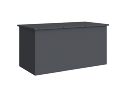 Conjunto 1 Caixa Externa Vidaxl Antracite Aço (100 X 50,5 X 50 Cm)