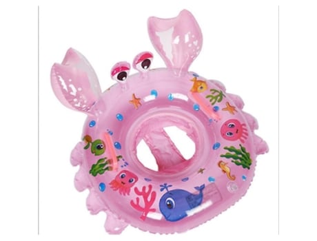 Boias de piscina para bebês e crianças pequenas Boia inflável Bote Boia de natação Bote flutuante para crianças Círculo de axila Crabnew3 Wiuos