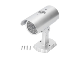 Câmera Falsa de Segurança Primerox com Led Piscante