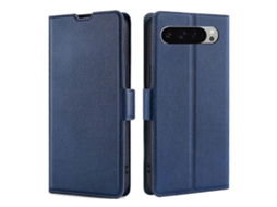 Capa De Celular De Couro Ultrafina Com Fivela Lateral E Flip Horizontal