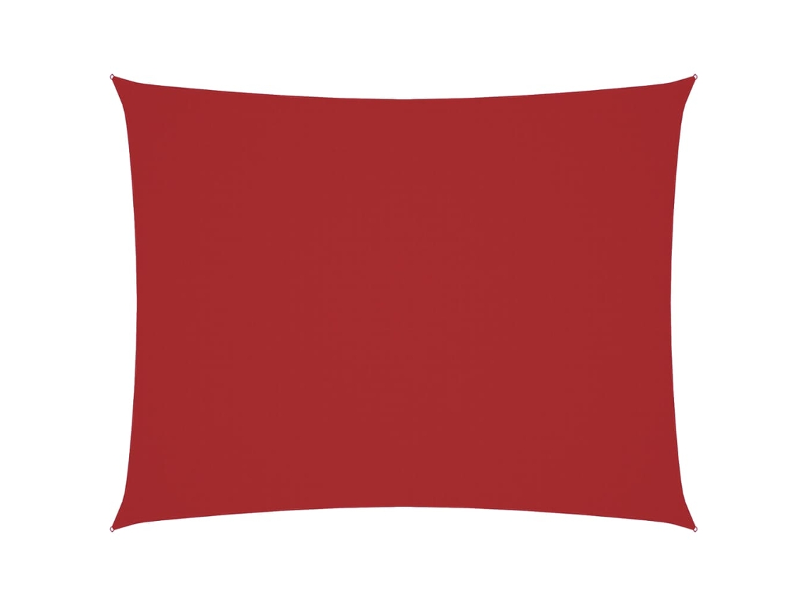 Vela Para Sol Tecido Oxford Retangular Vermelho 2x3 m MAISON EXCLUSIVE