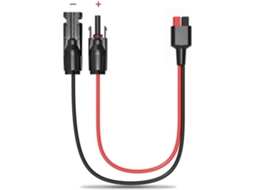 Allpowers Vers Anderson Power Pole Connector Adapter para cabo de painel solar macho e fêmea compatível 120