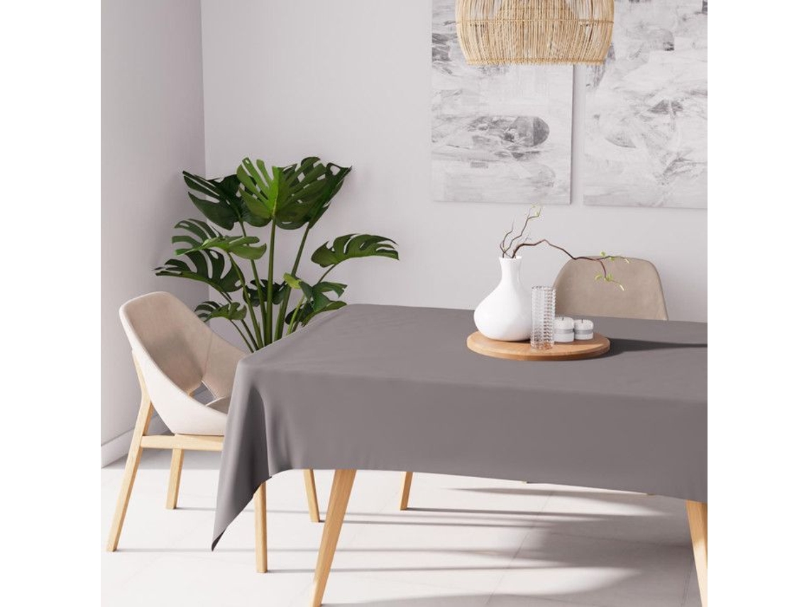 Toalha de Mesa SOLEIL D OCRE Retangular Manchas Alix Soleil Docre Lisa Vai Enfeitar Poliéster Cinzento (270 cm)