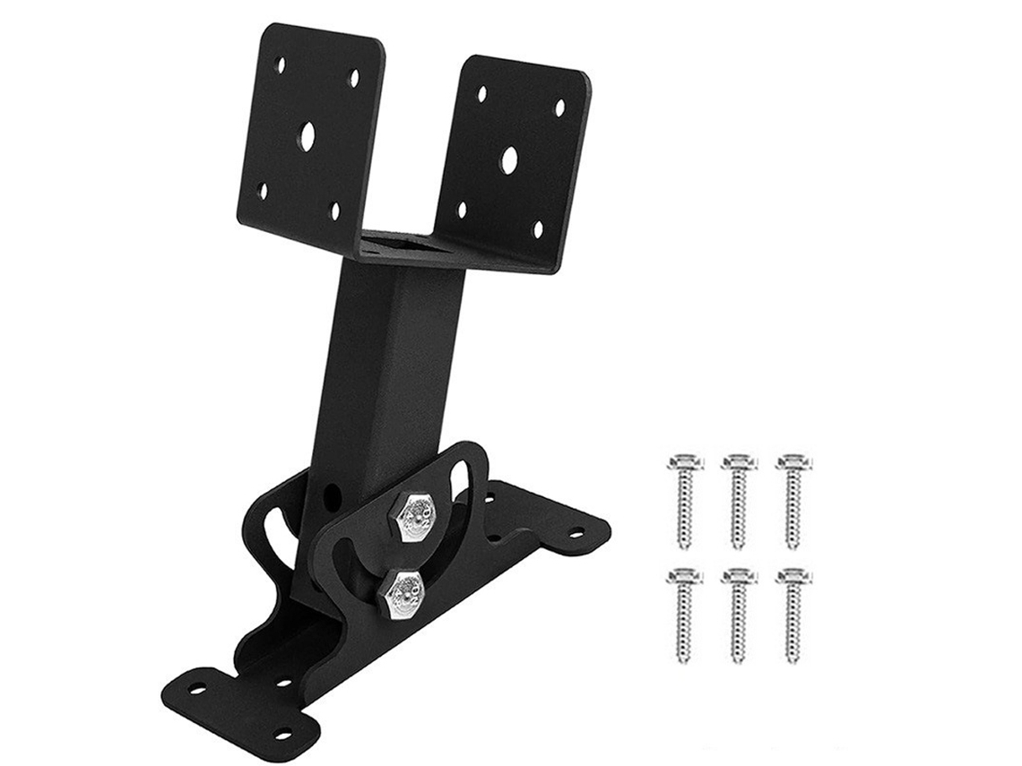 Kit Suporte de Telhado Ajustável, Pérgola, Viga Sela 3 1/2 Polegadas, Resistente | S/MARCA