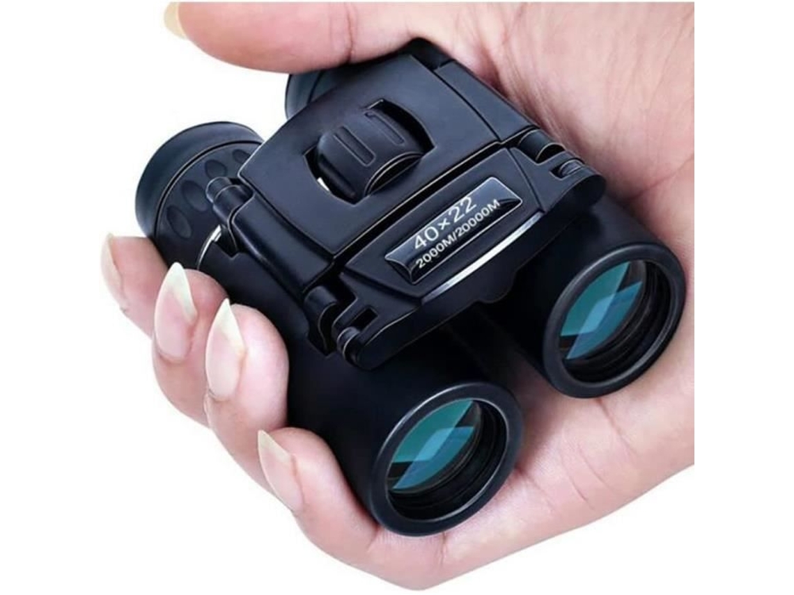 Binóculos 40x22 com Zoom Integrado, Ampliação de Até 8x, Visão Noturna, Compactos, Ideais para Viagens, Concertos, Jogos de Futebol BRILVIBERA