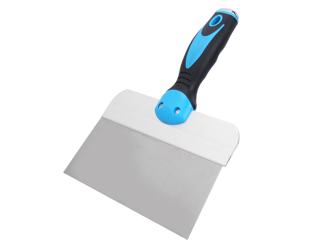 Lâminha de Massa para Drywall 8in Aço Inox Alça Macia
