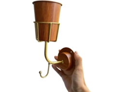Gancho De Parede Metal Popular E Suporte Para Vasos, Ideal Para Exibir Plantas Decorativas Em Escritórios Domésticos