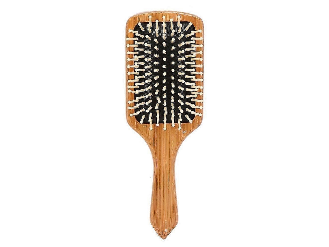 Pente De Massagem De Madeira Para Cuidados Com O Couro Cabeludo Escova De Bambu Jinyubo Store