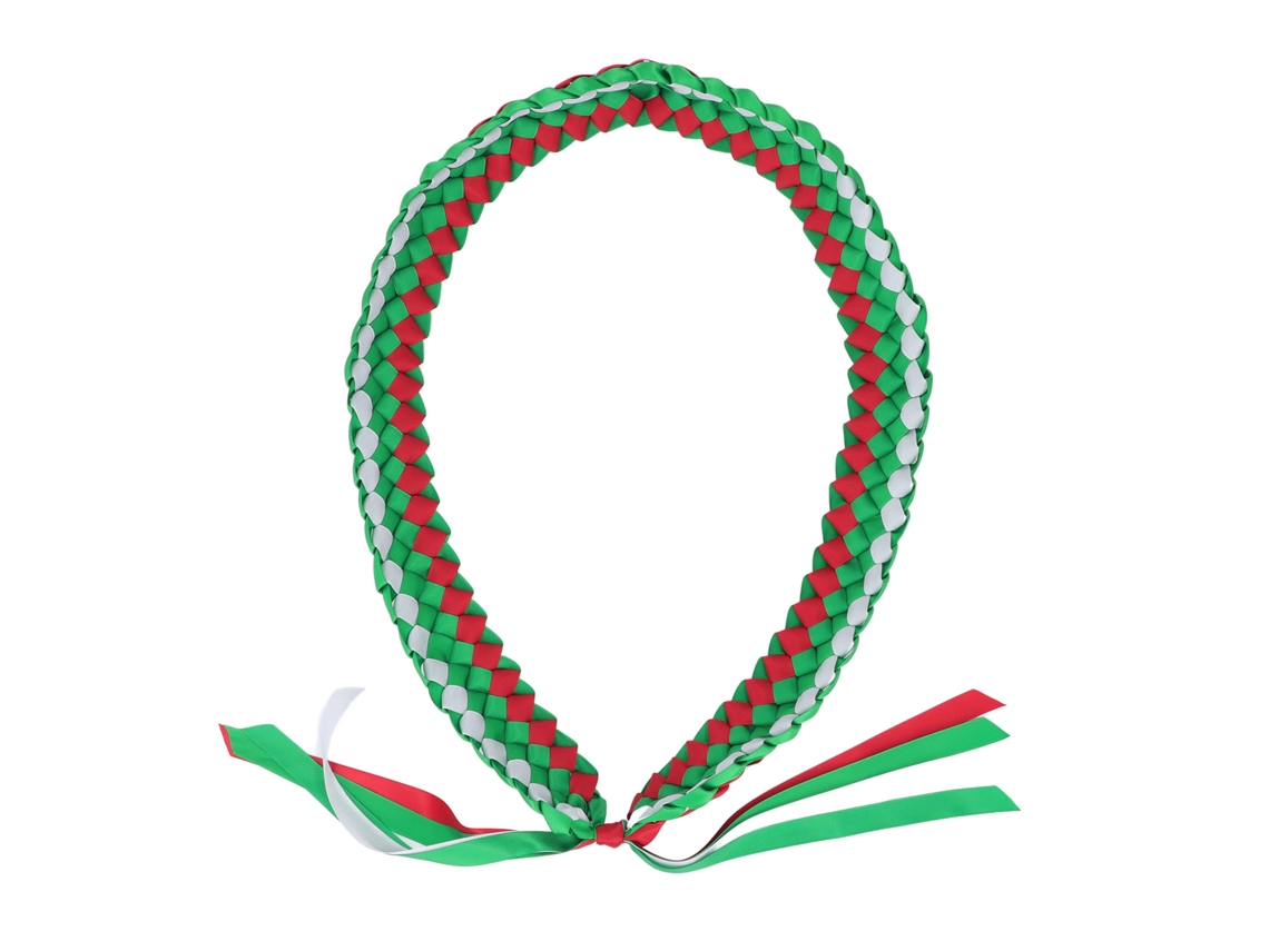 Lâmina de fita graduada 120cm ajustável 4 fios manual verde vermelho branco