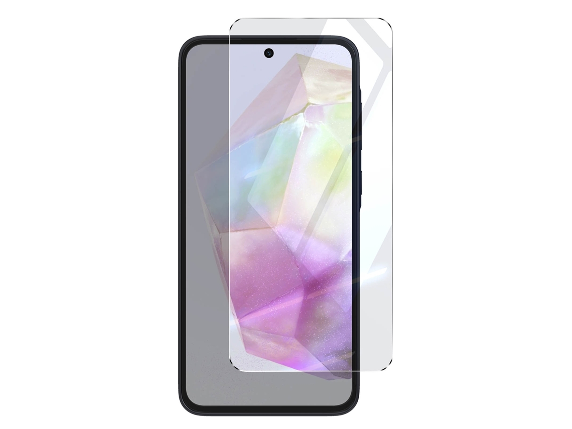 Película de Ecrã Dureza Antiriscos para Samsung Galaxy A35 MAYAXESS Vidro Temperado Transparente