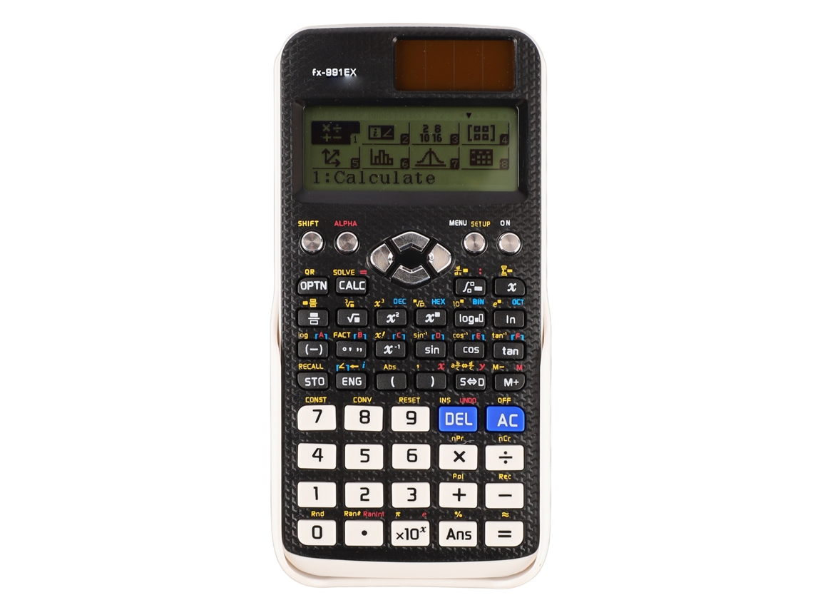 Calculadora Científica Programável Com Tela Grande E Botões Claros Para Estudantes