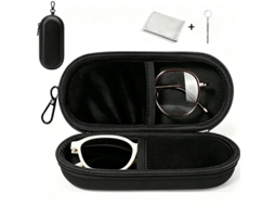 Bolsa Para Óculos De Sol Eva Resistente À Pressão E À Prova De Água (preto)