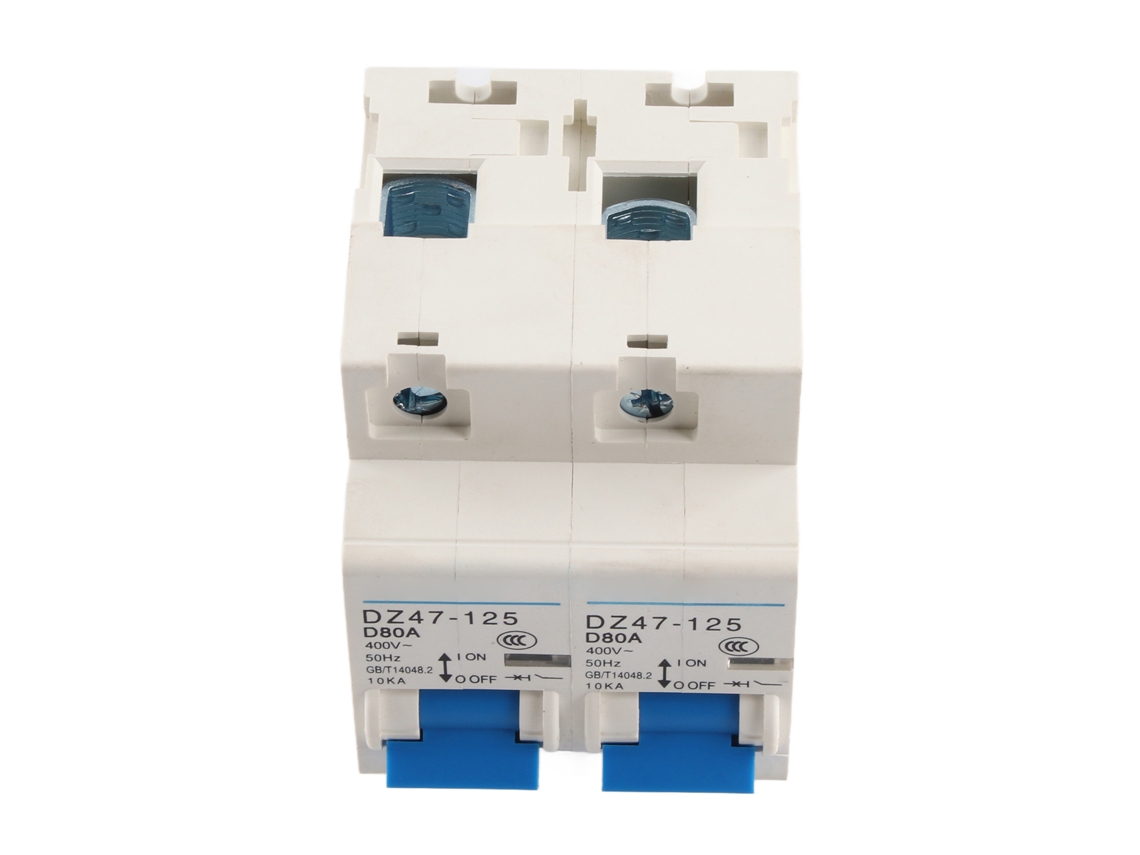 Interruptor de intertravamento com transferência manual de dupla potência AC 400V 1P+1P 10KA para rail din S/MARCA
