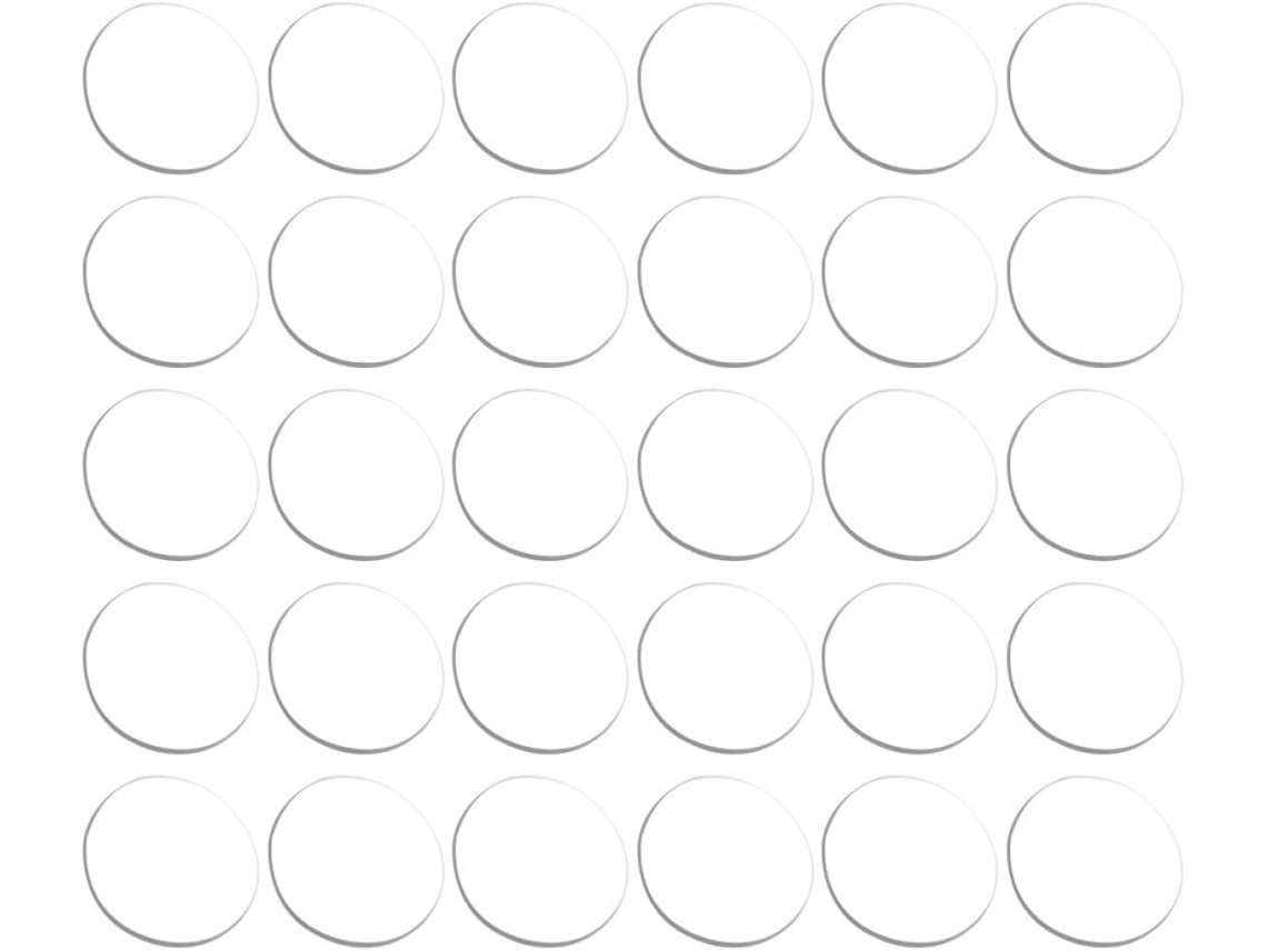 Protetores De Móveis Flexíveis Silicone Antiderrapantes, 30 Unidades,