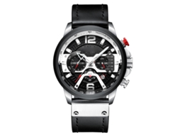 Reloj Hombre Curren 8329 De Cuarzo Deportivo Casual Con Calendario 3atm Resistente Al Agua