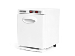 Aquecedor de toalhas UV Nettlife 5L, esterilizador elétrico profissional de toalhas 360° para salões de beleza, spas, hotéis e banheiros - Branco