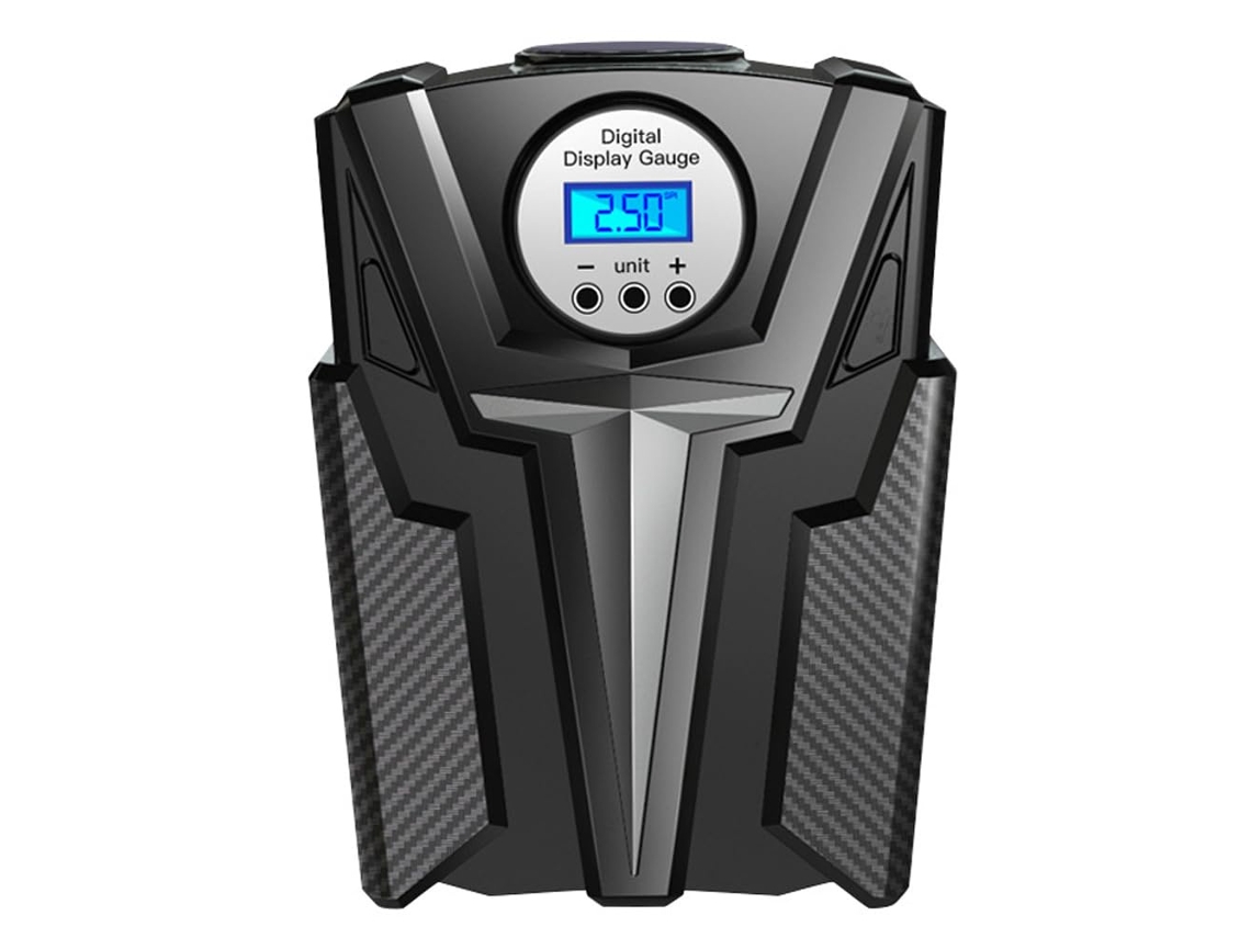 Compressor De Ar 12v Com Paragem Automática E Ecrã Digital Retroiluminado