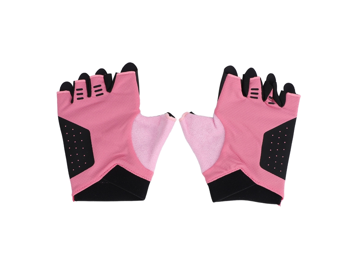 Luvas De Ciclismo Leve Respirável Antiaderente Para Ciclismo De Estrada Levantamento De Pesos Yoga Treino Fitness M Vermelho Rosa 2pcs