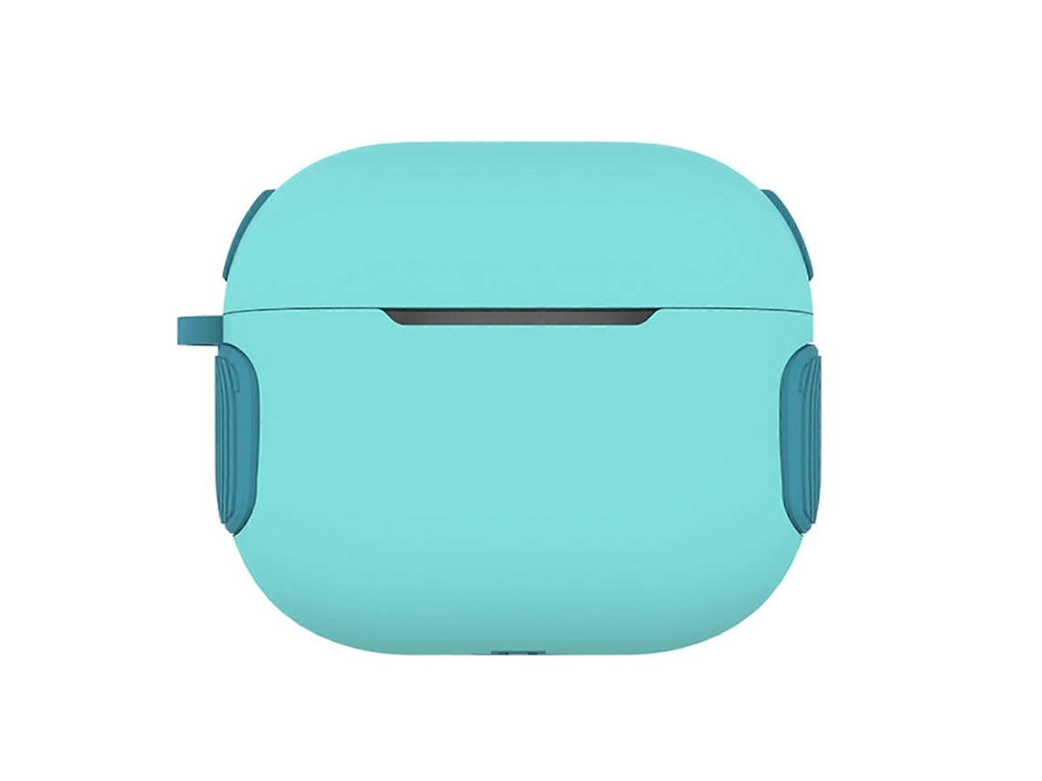 Capa para Fones de Ouvido 2 em 1 com Textura Fosca e Núcleos Contrastantes em PC + TPU para AirPods 3 GIECY