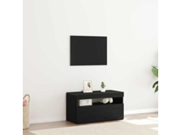 Vidaxl Gabinete Para Tv 75 X 35 X 40 Cm Carvalho Preto
