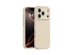 Capa De Silicone Líquido Para Iphone (cor Café, Iphone 17), Cobertura Total Sem Folgas, Proteção De Botão Em Peça Única.