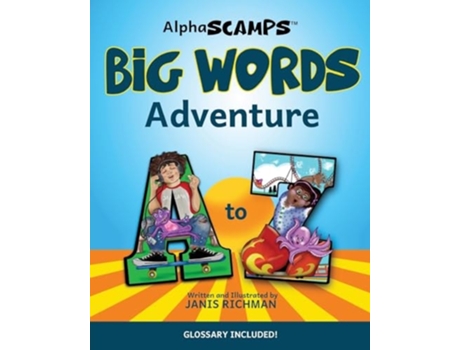 Livro AlphaScamps Big Words Adventure de Janis Richman (Inglês)