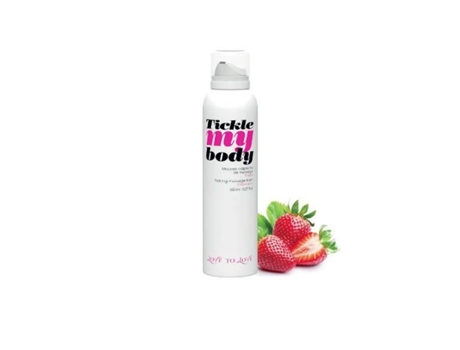 Tickle My Body Strawberry 150Ml Espuma de Massagem LOVE TO LOVE