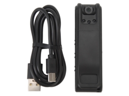Câmera Corporal Mini 1080p Hd Visão Noturna Gravação Em Loop Clip Magnético Posterior Para Polícia Guarda De Segurança