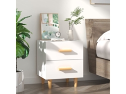 Vidaxl Mesa De Cabeceira 40x35x47,5 Cm Branco