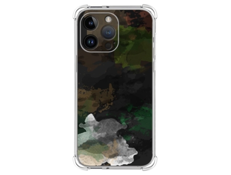 Capa para iPhone 14 Pro Max (6.7) TUMUNDOSMARTPHONE Desenhos Anti Golpes Aquarela 12 Multicor