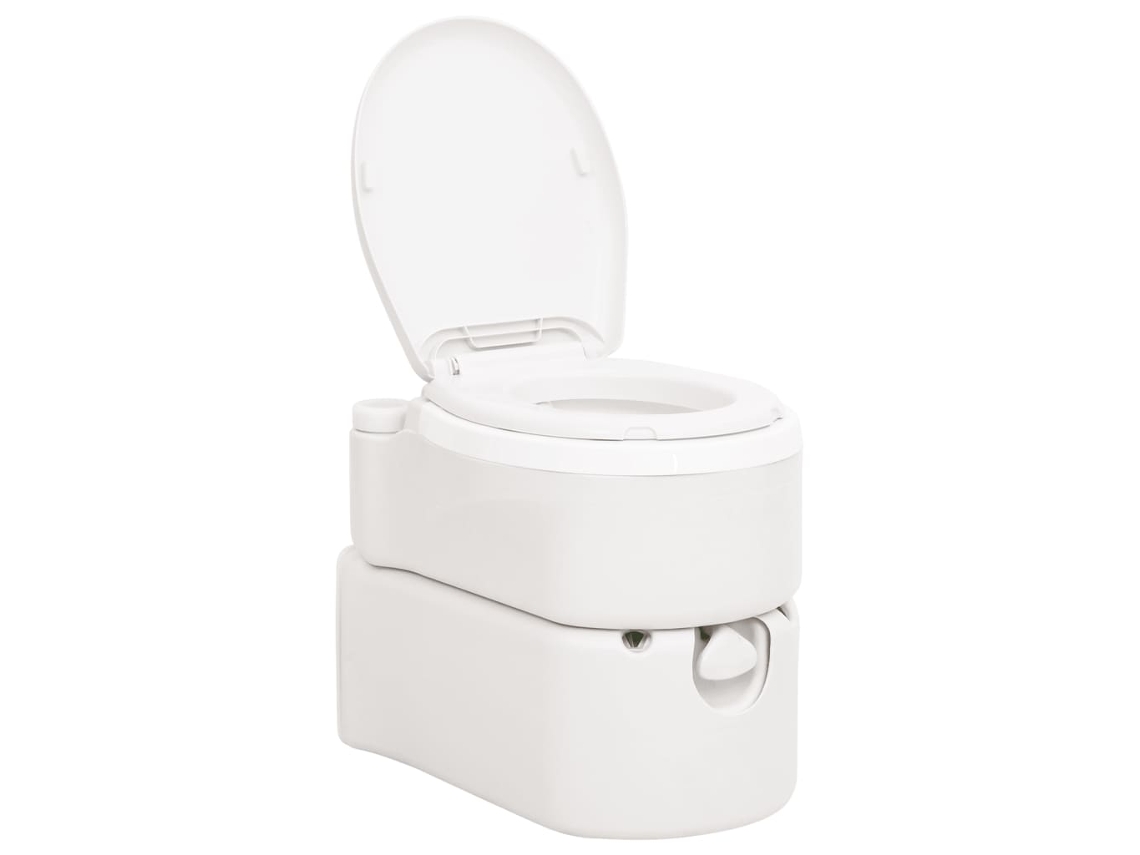 Vidaxl Sanita Integrada P/ Campismo 24+17 L Pead E Pp Branco