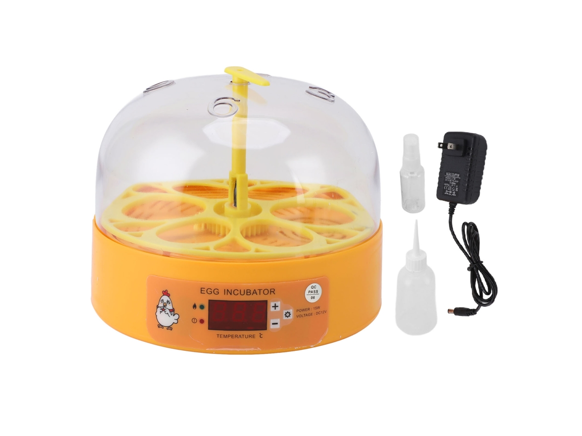 Incubadora Inteligente de Ovos para Galinhas e Patos com Controle de Temperatura e Girar Automático 110‑220V