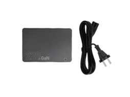 Estação De Carregamento Desktop Laxiscreed Com Tecnologia Gan, 220w Para Carregamento Rápido