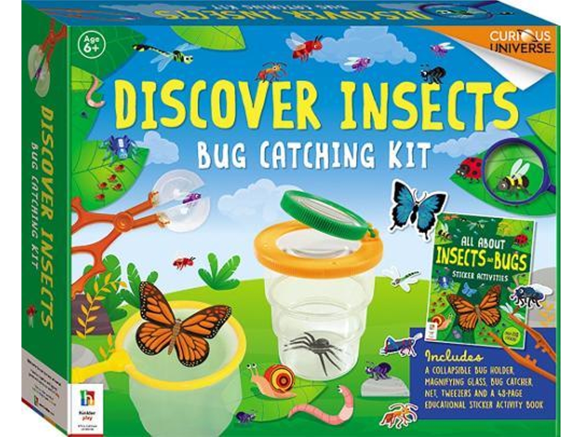 Livro Discover Insects Bug Catching Kit De Hinkler Pty Ltd (inglês)