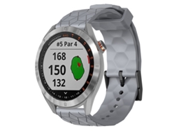 Bracelete de Smartwatch para Garmin Approach S40 20mm Padrão de futebol de silicone de cor sólida (cinza)